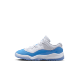 Air Jordan 11 Retro Low White University Blue (PS) Angle 0