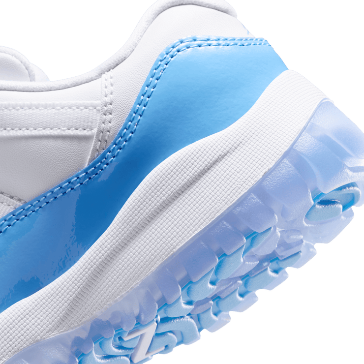 Air Jordan 11 Retro Low White University Blue (PS) Angle 7