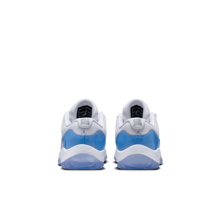 Air Jordan 11 Retro Low White University Blue (PS) Angle 5