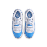 Air Jordan 11 Retro Low White University Blue (PS) Angle 3