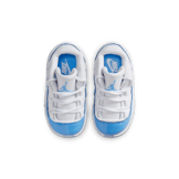 Air Jordan 11 Retro Low White University Blue (TD) Angle 3