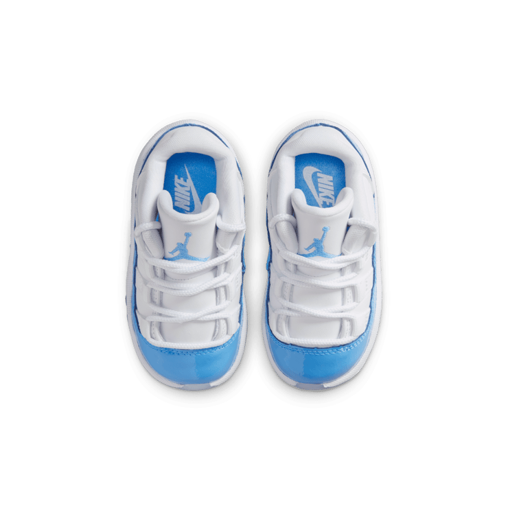 Air Jordan 11 Retro Low White University Blue (TD) Angle 3