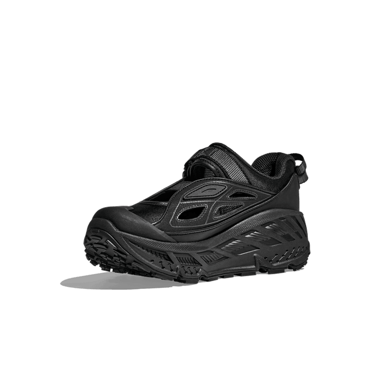 Hoka One One Stinson Breeze Black Carbon Black Angle 1