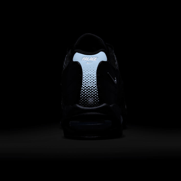 Palace Skateboards and Nike Debut a Silver and Black Gradient Air