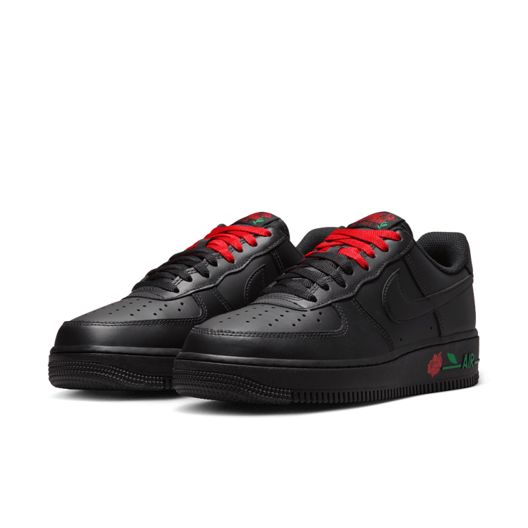 Nike Air Force 1 Low Black Rose (W) Angle 4