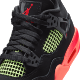 Air Jordan 4 Retro Black Infrared 23 (GS) Angle 6