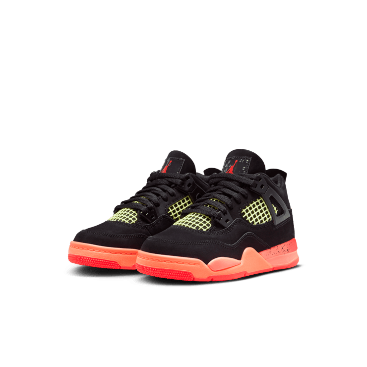 Air Jordan 4 Retro Black Infrared 23 (PS) Angle 4
