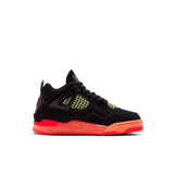 Air Jordan 4 Retro Black Infrared 23 (PS) Angle 2