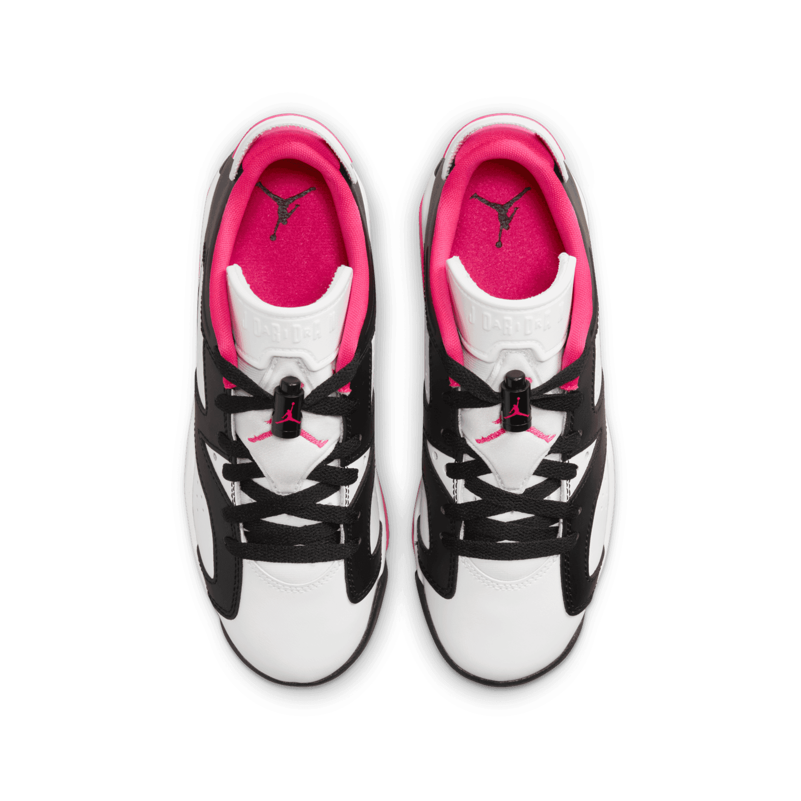 jordan retro 6 pink and black