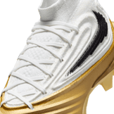 Nike Alpha Menace 5 Elite White Metallic Gold Angle 7