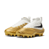 Nike Alpha Menace 5 Elite White Metallic Gold Angle 4
