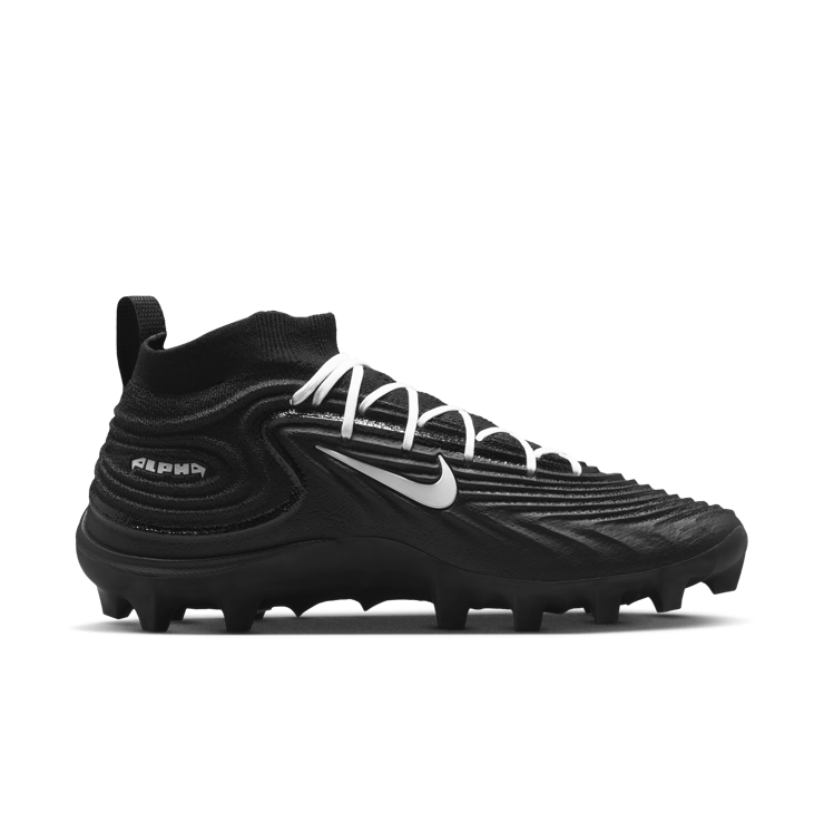 Nike Alpha Menace 5 Elite Black Angle 2