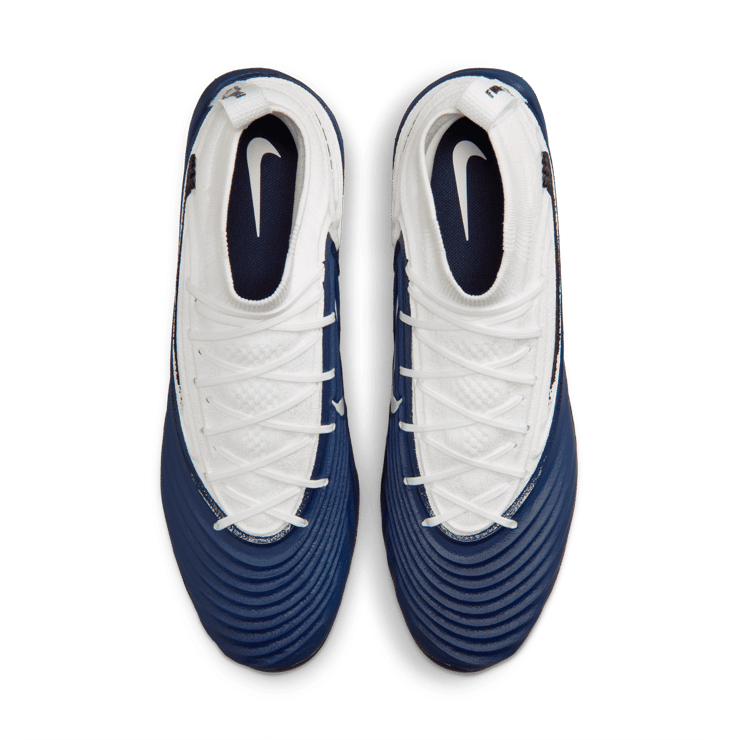 Nike Alpha Menace 5 Elite White College Navy Angle 3