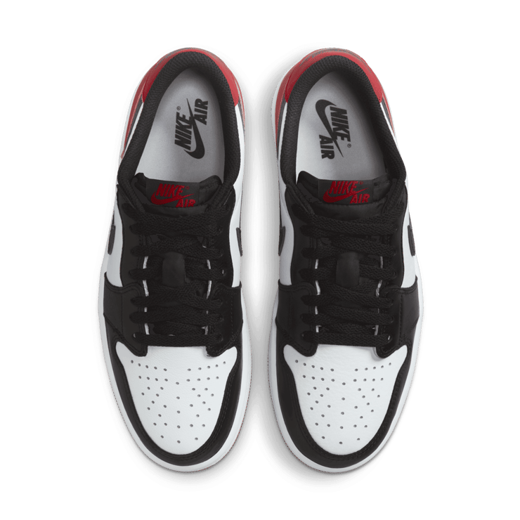 Air Jordan 1 Retro Low OG Black Toe Angle 1