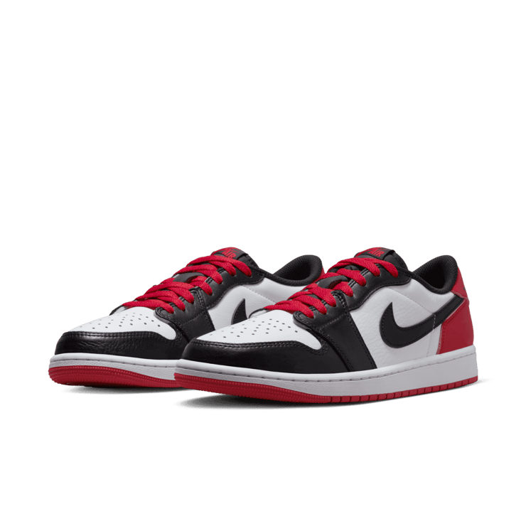 Air Jordan 1 Retro Low OG Black Toe Angle 2