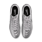 Nike Tiempo Ligera Pro FG Low Metallic Silver Black Angle 3