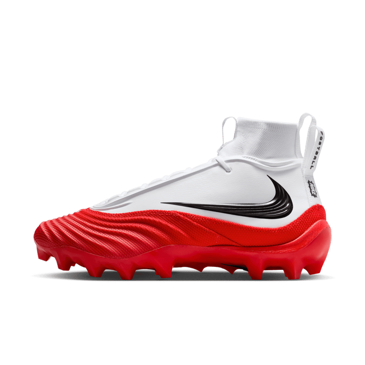 Nike Alpha Menace 5 Pro White University Red Angle 0