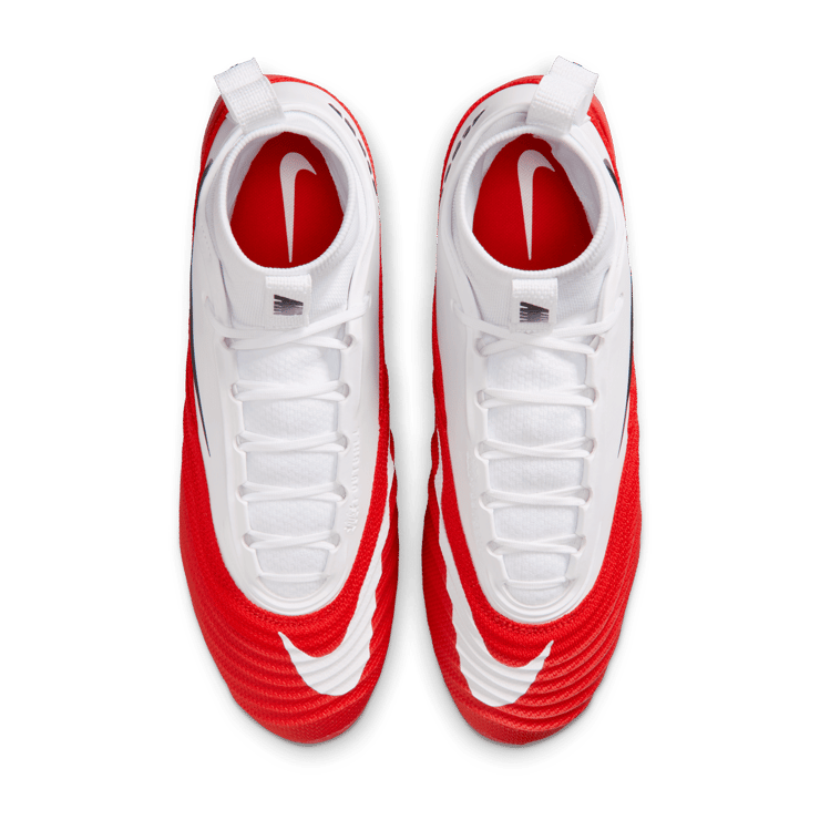 Nike Alpha Menace 5 Pro White University Red Angle 2