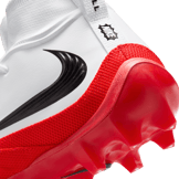 Nike Alpha Menace 5 Pro White University Red Angle 7