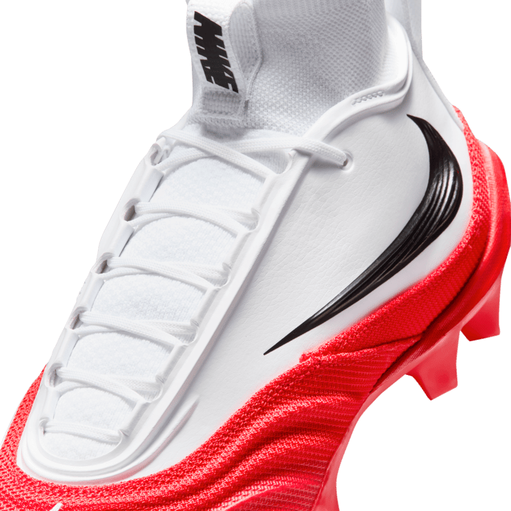 Nike Alpha Menace 5 Pro White University Red Angle 6