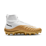 Nike Alpha Menace 5 Pro White Metallic Gold Angle 2