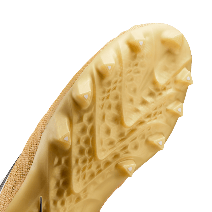 Nike Alpha Menace 5 Pro White Metallic Gold Angle 6