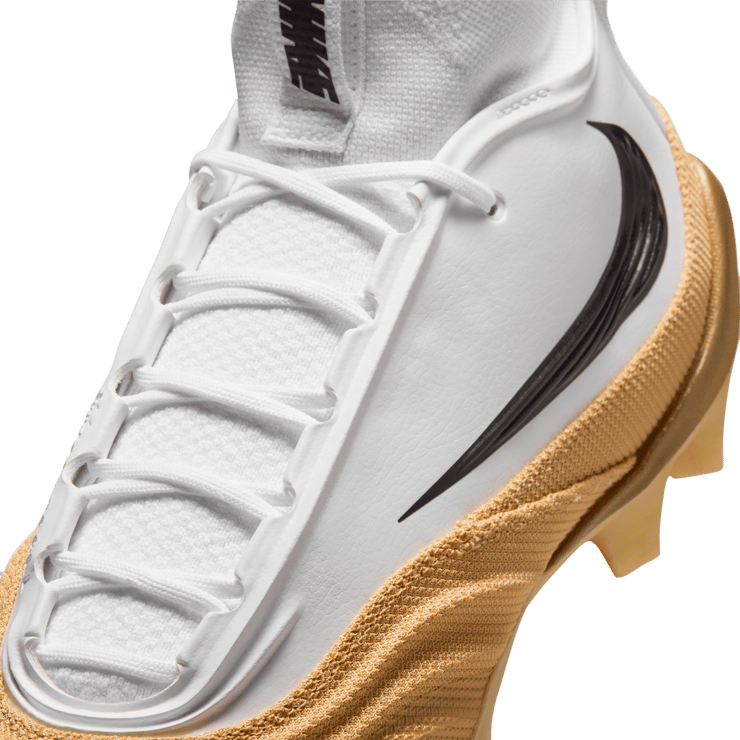 Nike Alpha Menace 5 Pro White Metallic Gold Angle 7