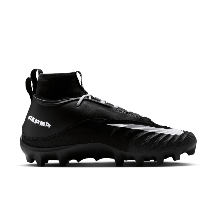 Nike Alpha Menace 5 Pro Black White Angle 2