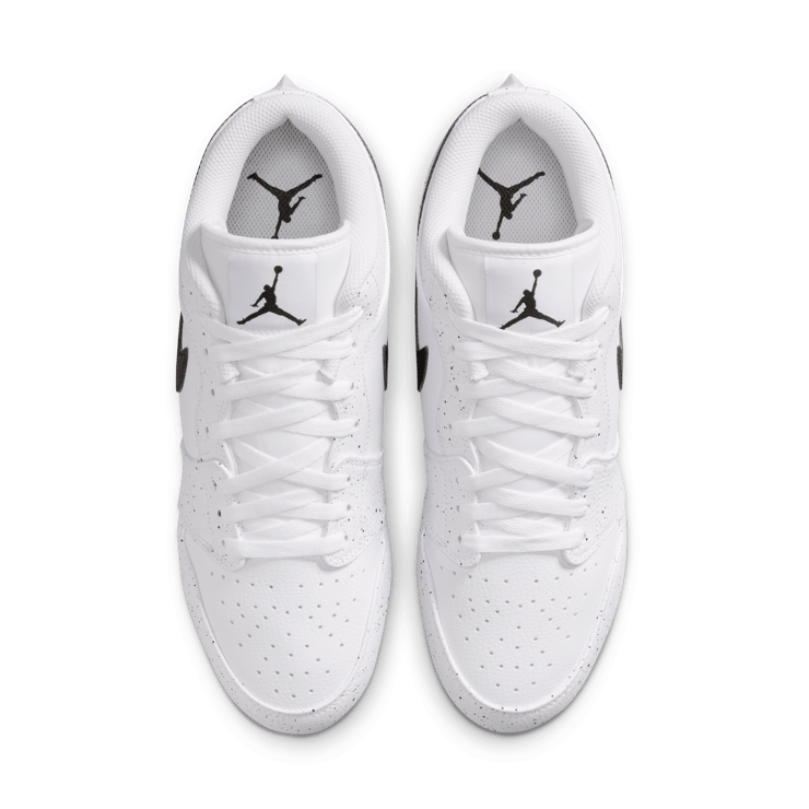 Air Jordan 1 Low TD Cleat White Cement Angle 3