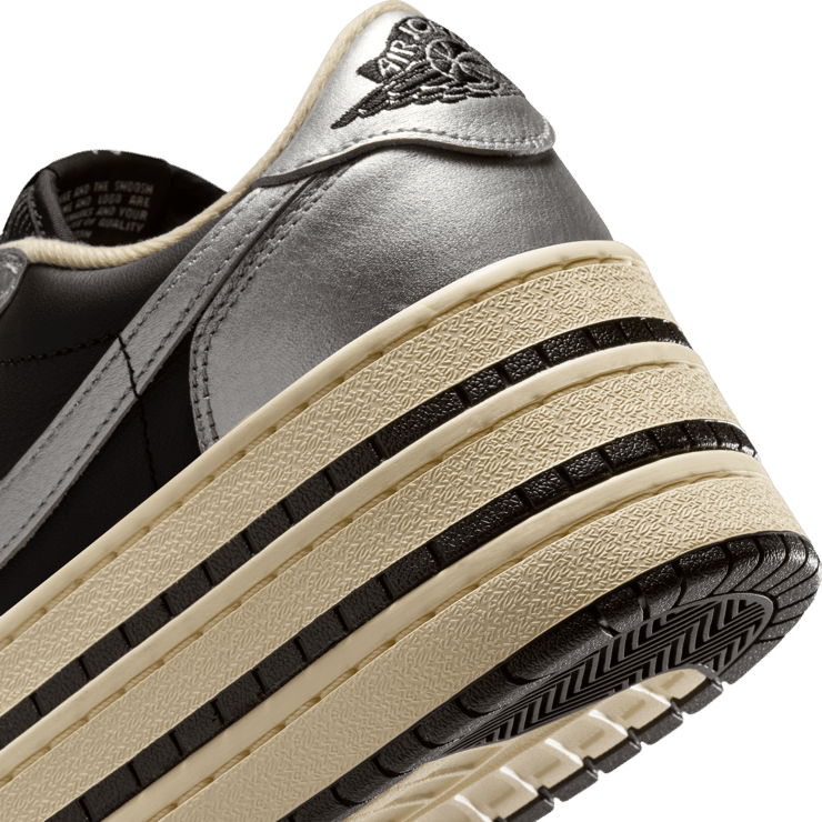 Air Jordan 1 Triple Stack Metallic Silver (W) Angle 7