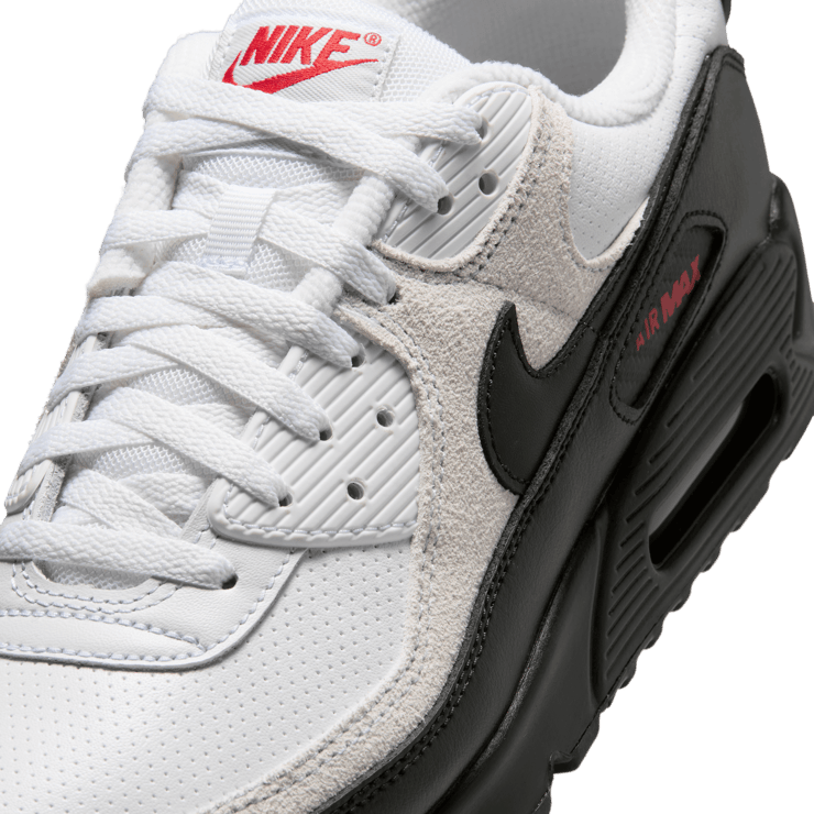 Nike Air Max 90 White Black Angle 6