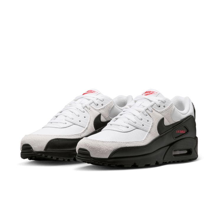 Nike Air Max 90 White Black Angle 4