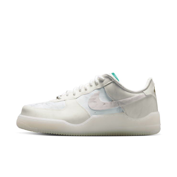 Nike Air Force 1 LBJ White Jade Ice Beijing Angle 0