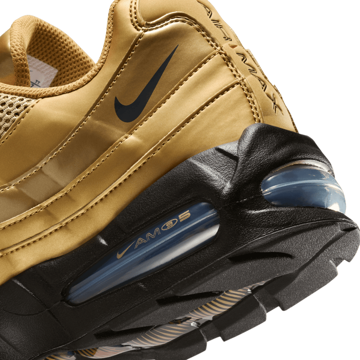 Nike Air Max 95 Big Bubble Total 90 Metallic Gold Angle 7