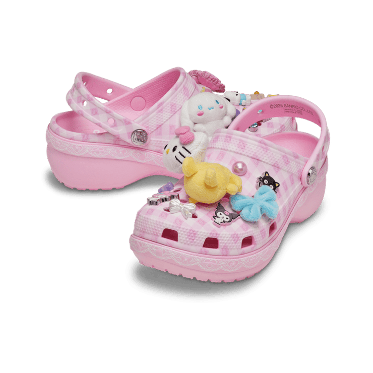 Crocs Platform Clog Hello Kitty Pastel Angle 0