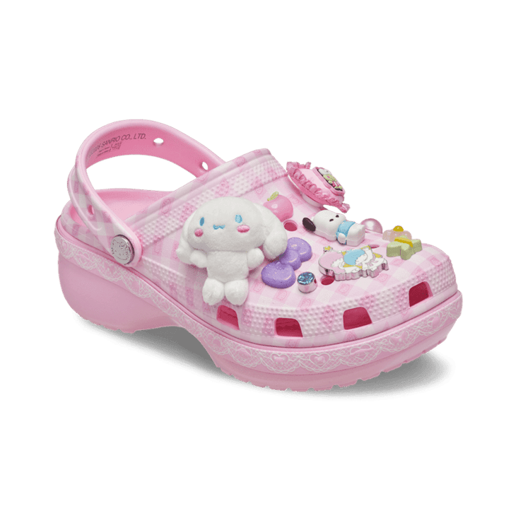 Crocs Platform Clog Hello Kitty Pastel Angle 3