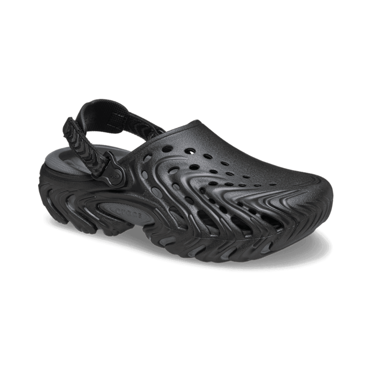 Crocs Echo II Clog Chrome Black Angle 3