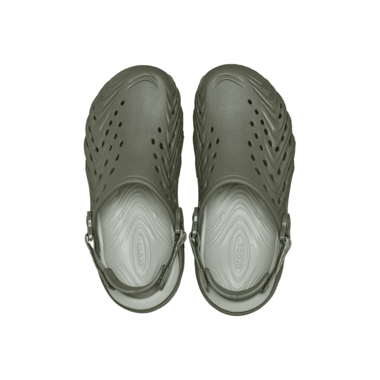 Crocs Echo II Clog Chrome Silver Angle 1