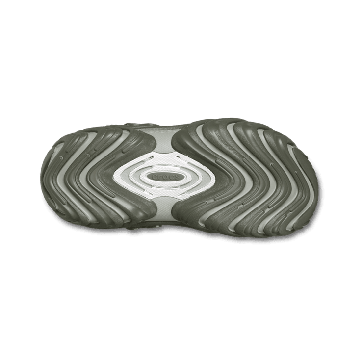 Crocs Echo II Clog Chrome Silver Angle 2