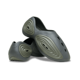 Crocs Ripple Clog Graphite Dusty Olive Angle 0