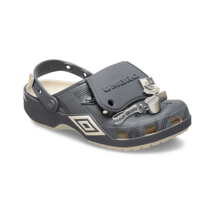 Crocs Classic Clog Umbro Bone Slate Grey Angle 3
