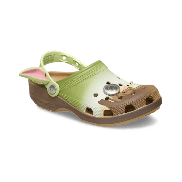 Crocs Classic Clog Star Wars Grogu (2026) (GS) Angle 3