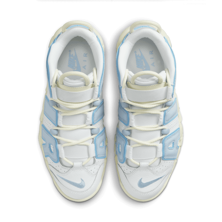 Nike Air More Uptempo White Ocean Bliss Angle 1