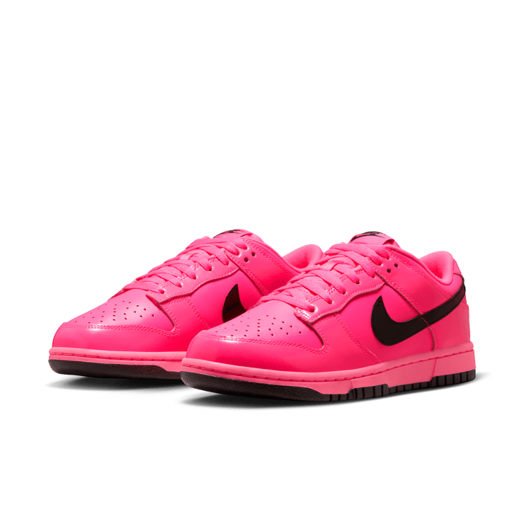 Nike Dunk Low Pink Blast (W) Angle 4