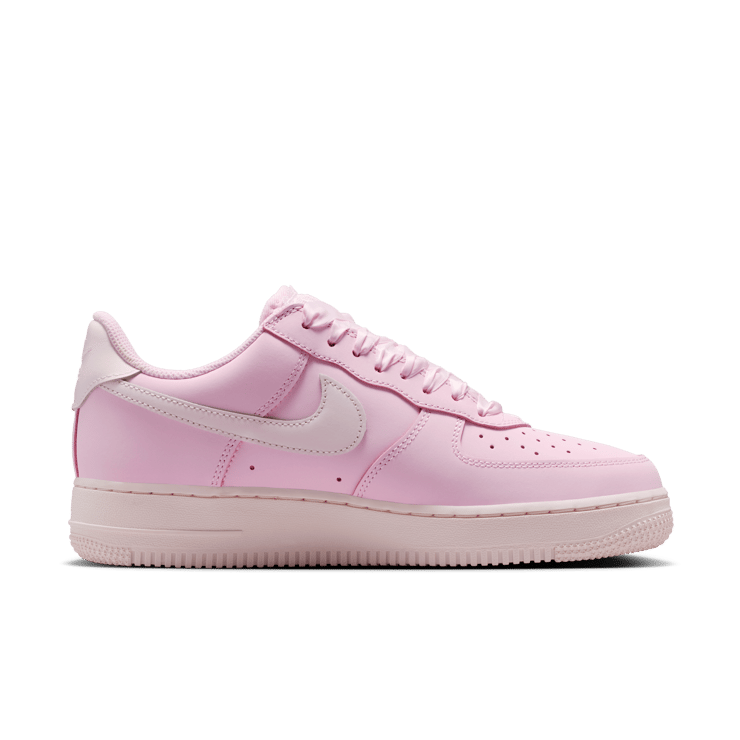 Nike Air Force 1 Low Premium Ribbon Lace Pink Foam (W) Angle 2
