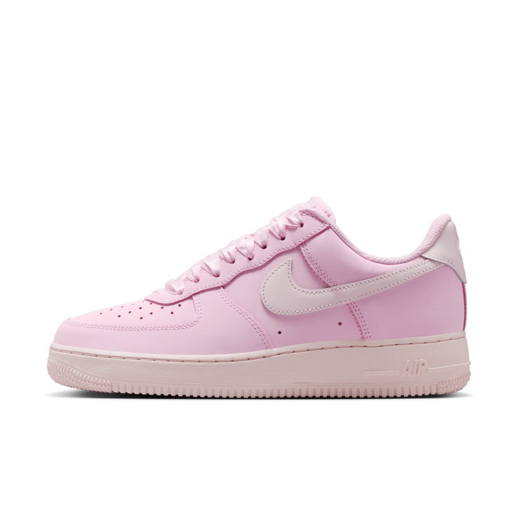 Nike Air Force 1 Low Premium Ribbon Lace Pink Foam (W) Angle 0