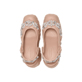 Crocs Ballerina Platform Simone Rocha Pink Caramel Angle 1