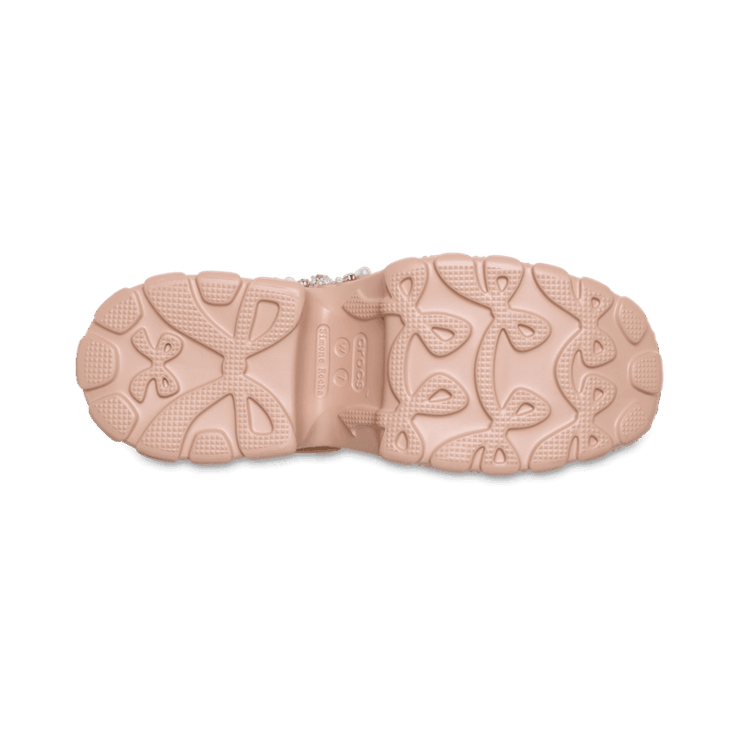Crocs Ballerina Platform Simone Rocha Pink Caramel Angle 2