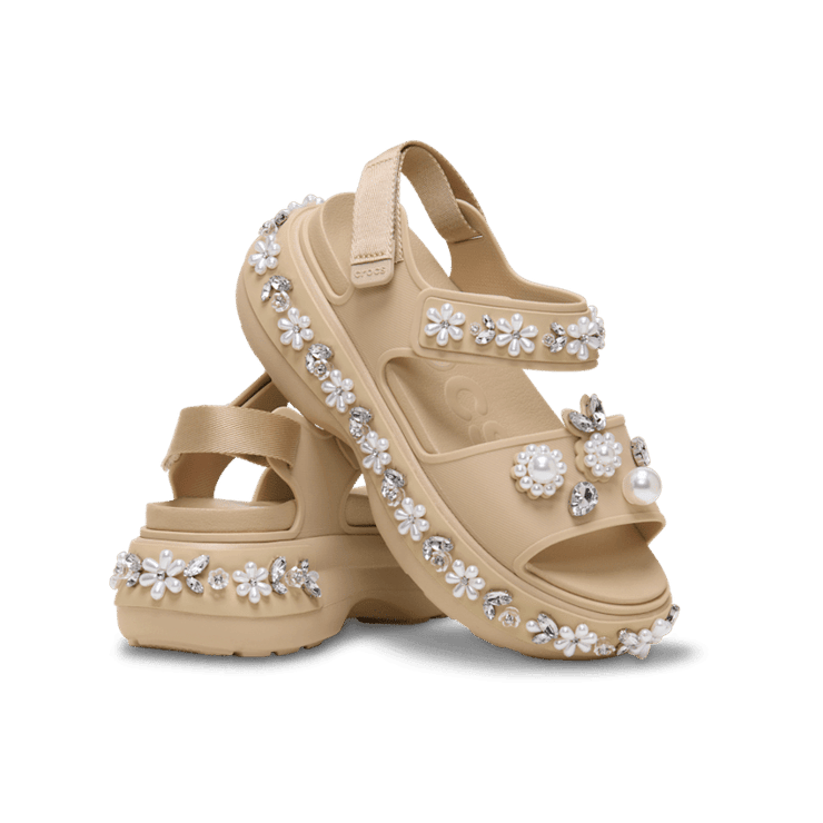 Crocs Soho Sandal Simone Rocha Chai Angle 0
