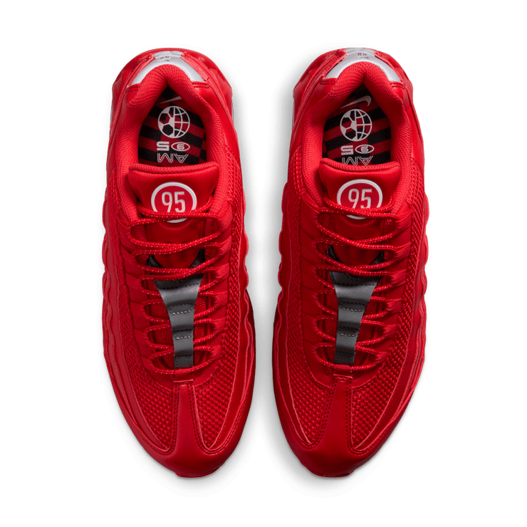 Nike Air Max 95 Big Bubble University Red Angle 2